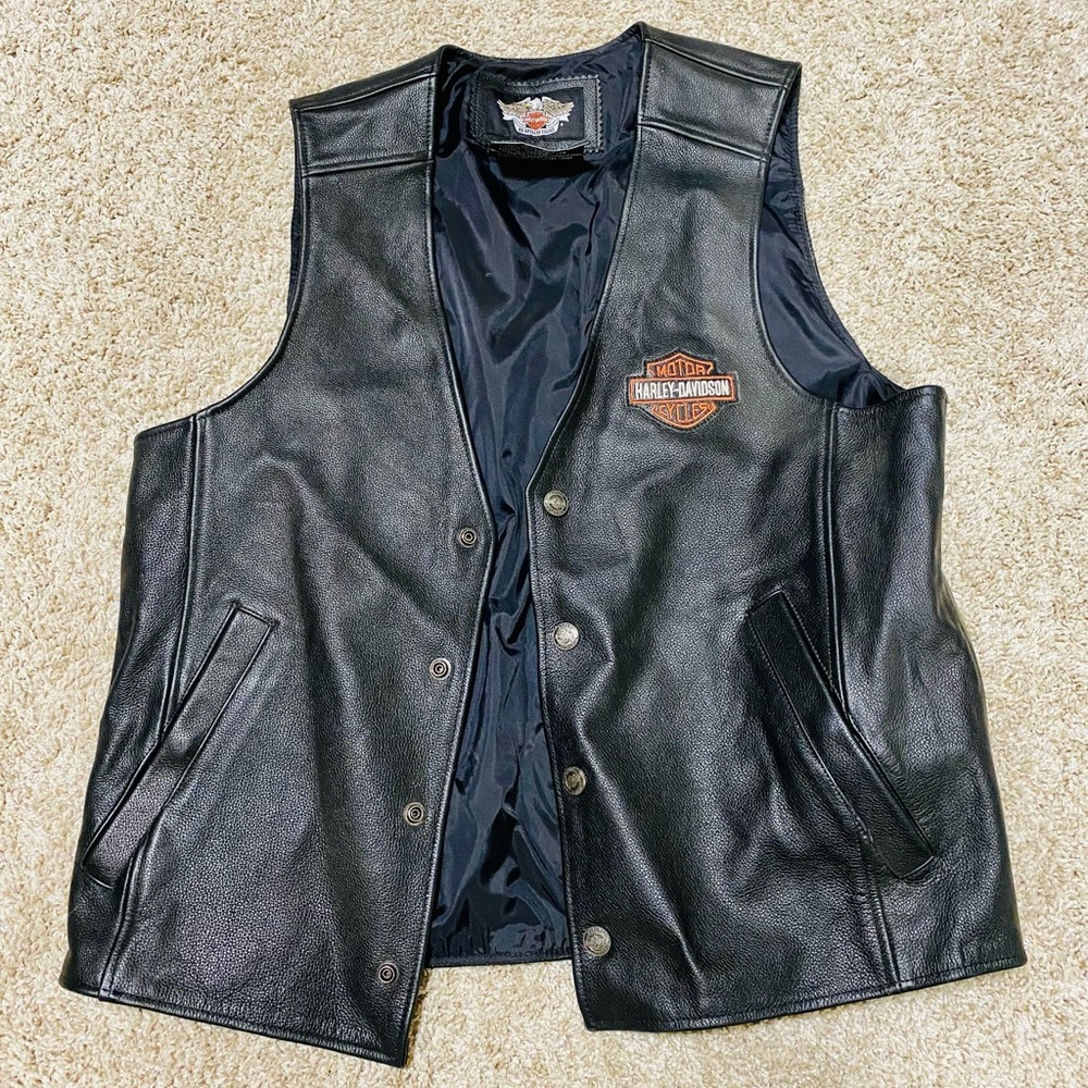 Mens Harley Davidson vest
